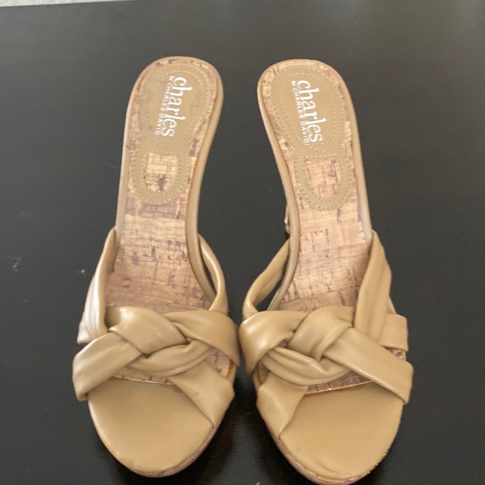 Tan 3 inch heel
